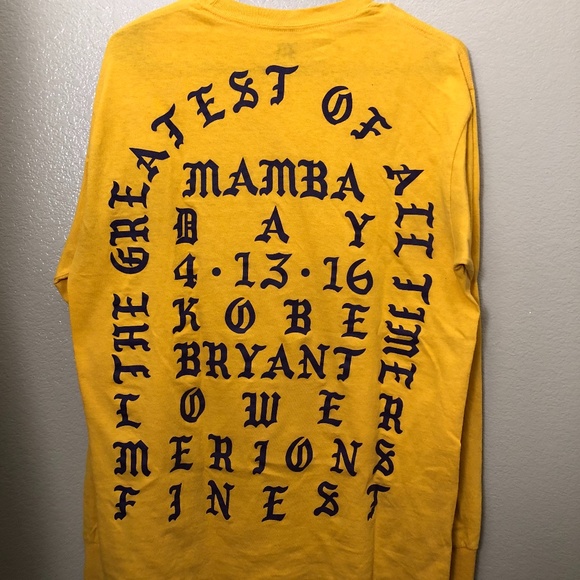 I Feel Like Kobe Long Sleeve Kanye West Kobe Med - Picture 1 of 5